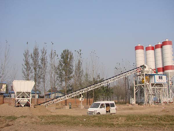 HZS90/2HZS90商品混凝土搅拌站
