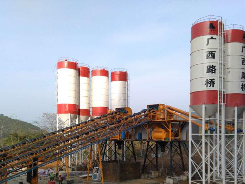HZS90/2HZS90商品混凝土搅拌站