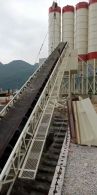 武汉HZS90型混凝土搅拌站施工现场